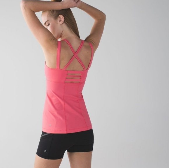 Lululemon Happy Strappy Tank Size 2 - Picture 1 of 8